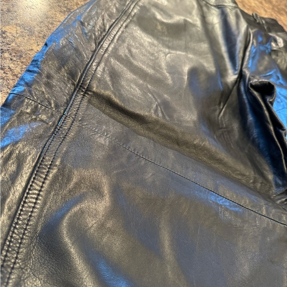 DI CAPRA Vintage guenuine leather pants size 9 - Picture 9 of 12